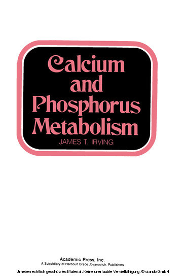 Calcium And Phosphorus Metabolism main product photo