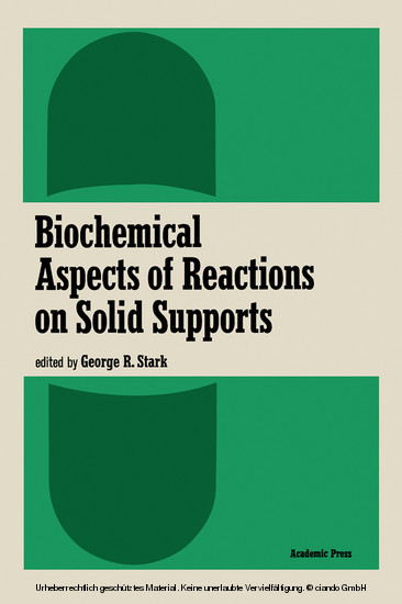 Biochemical Aspects of Reactions on Solid Supports main product photo