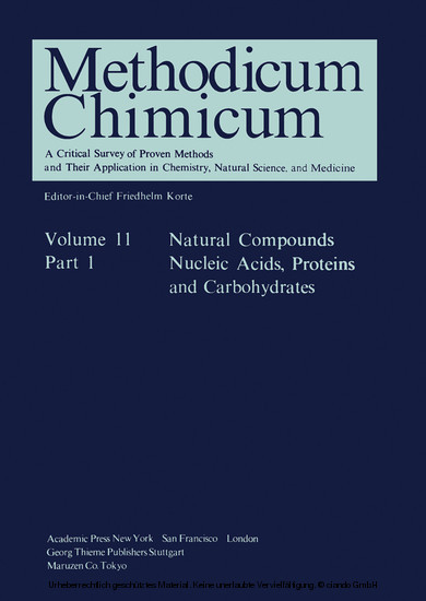 Nucleic Acids, Proteins and Carbohydrates main product photo