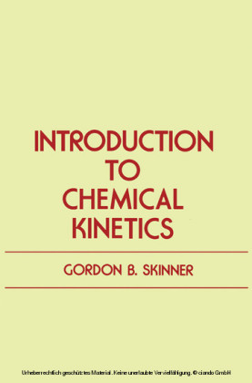 Introduction to Chemical Kinetics