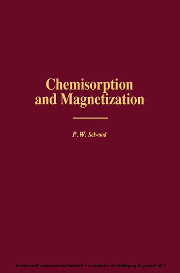 Chemisorption and Magnetization main product photo