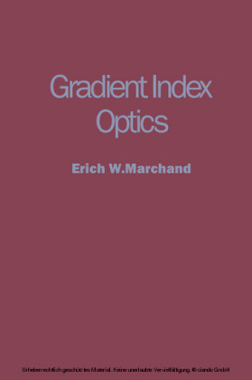 Gradient Index Optics