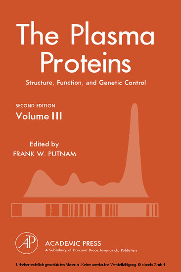 The Plasma Proteins V3 main product photo
