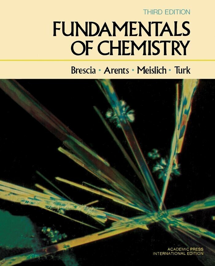Fundamentals of Chemistry: A Modern Introduction main product photo