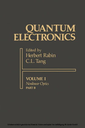 Quantum Electronics: A Treatise