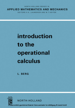Introduction To The Operational Calculus