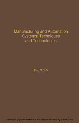 Control and Dynamic Systems V47: Manufacturing and Automation Systems: Techniques and Technologies