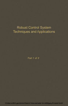 Control and Dynamic Systems V50: Robust Control System Techniques and Applications