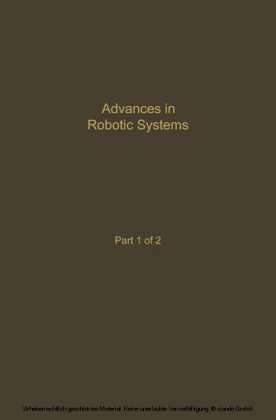 Control and Dynamic Systems V39: Advances in Robotic Systems Part 1 of 2