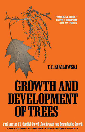 Cambial Growth, Root Growth, and Reproductive Growth main product photo