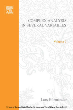 An Introduction to Complex Analysis in Several Variables