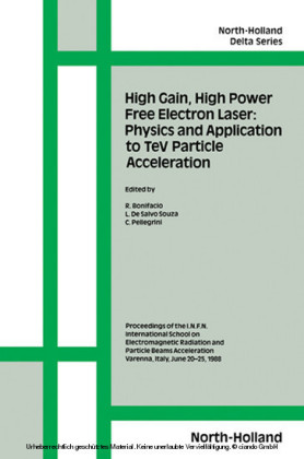 High Gain, High Power Free Electron Laser: Physics and Application to TeV Particle Acceleration