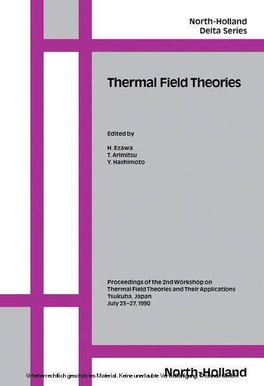 Thermal Field Theories main product photo
