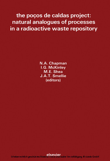 The Pocos de Caldas Project: Natural Analogues of Processes in a Radioactive Waste Repository main product photo