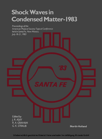 Shock Waves in Condensed Matter - 1983 main product photo