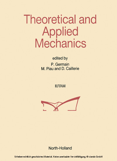 Theoretical and Applied Mechanics main product photo