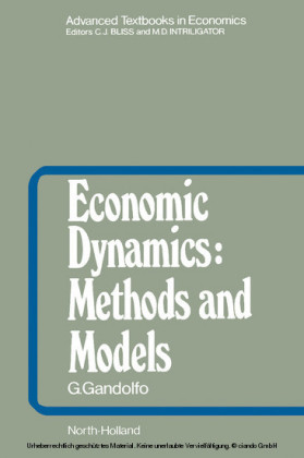 Economic Dynamics: Methods and Models
