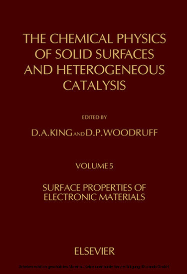 The Chemical Physics of Solid Surfaces and Heterogeneous Catalysis main product photo