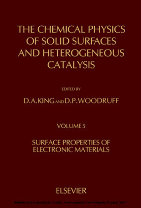 The Chemical Physics of Solid Surfaces and Heterogeneous Catalysis