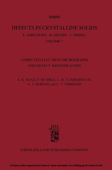 Computed Electron Micrographs And Defect Identification main product photo