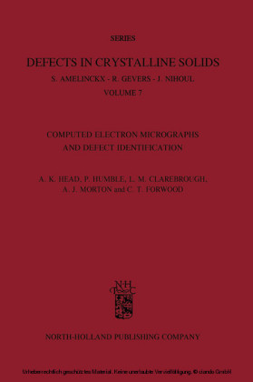 Computed Electron Micrographs And Defect Identification
