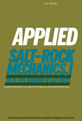 Applied Salt-Rock Mechanics 1