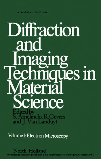 Diffraction and Imaging Techniques in Material Science P1 main product photo