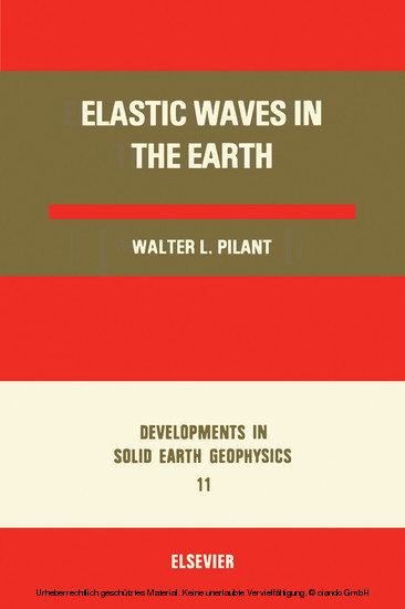 Elastic Waves in the Earth main product photo