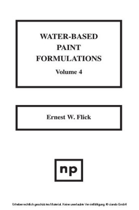 Water-Based Paint Formulations, Vol. 4