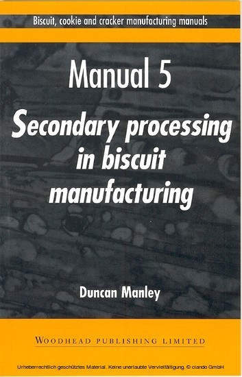 Biscuit, Cookie and Cracker Manufacturing Manuals main product photo