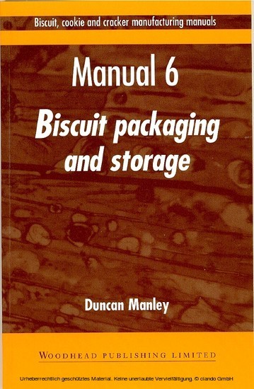 Biscuit, Cookie and Cracker Manufacturing Manuals main product photo