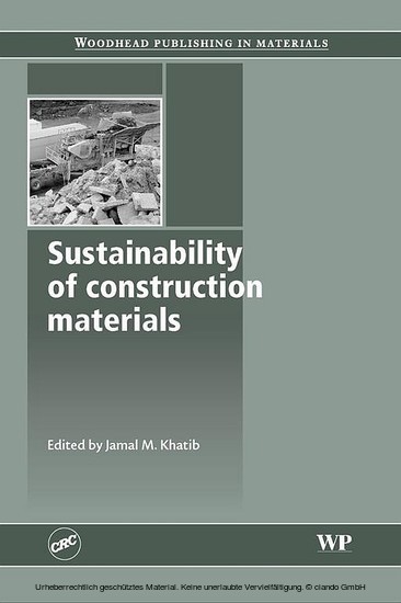 Sustainability of Construction Materials main product photo