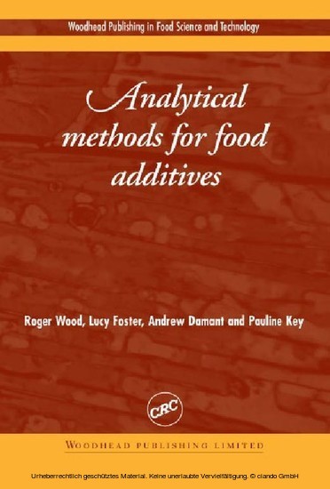 Analytical Methods for Food Additives main product photo