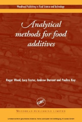 Analytical Methods for Food Additives
