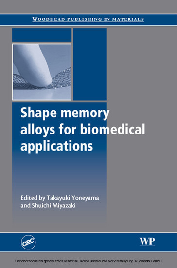 Shape Memory Alloys for Biomedical Applications main product photo