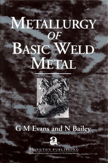 Metallurgy of Basic Weld Metal main product photo