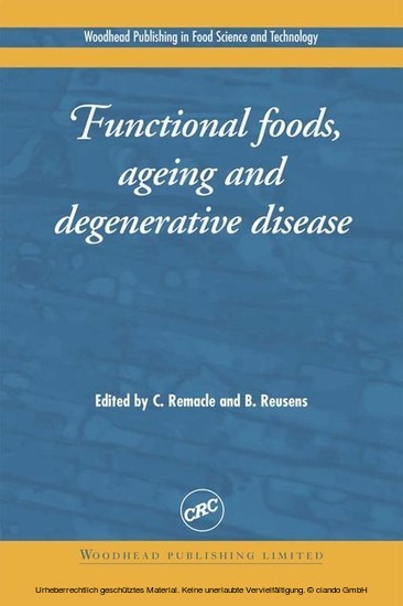 Functional Foods, Ageing and Degenerative Disease main product photo