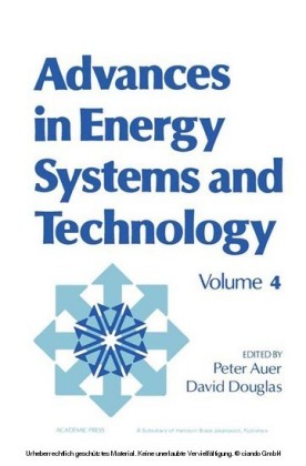 Advances in Energy Systems and Technology