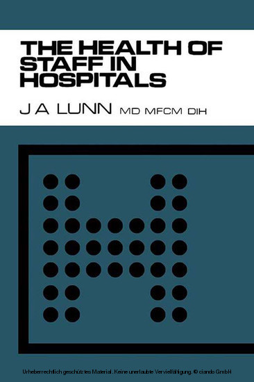 The Health of Staff in Hospitals main product photo