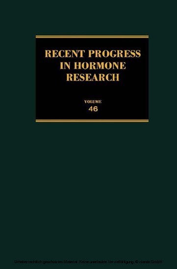 Recent Progress in Hormone Research main product photo