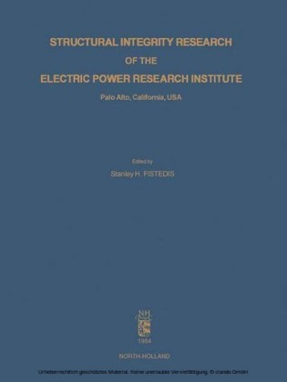 Structural Integrity Research of the Electric Power Research Institute
