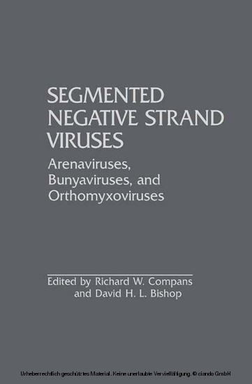 Segmented Negative Strand Viruses main product photo