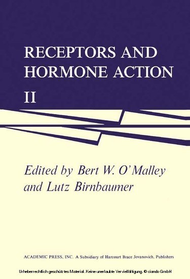 Receptors and Hormone Action main product photo