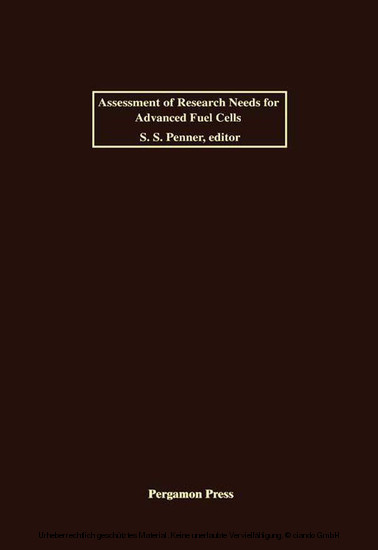 Assessment of Research Needs for Advanced Fuel Cells main product photo