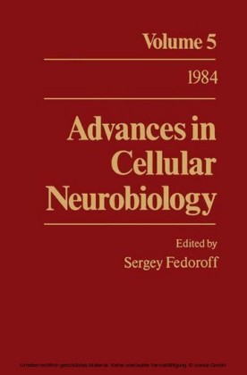 Advances in Cellular Neurobiology