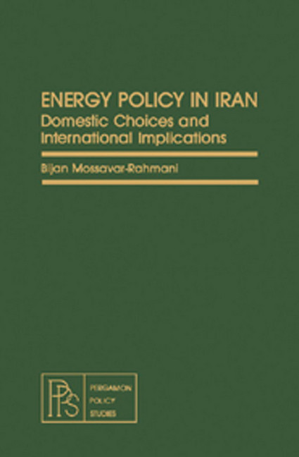 Energy Policy in Iran main product photo