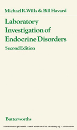 Laboratory Investigation of Endocrine Disorders
