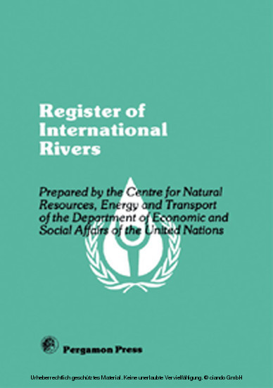 Register of International Rivers main product photo