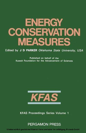 Energy Conservation Measures main product photo