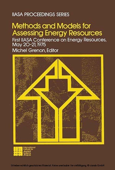 Methods and Models for Assessing Energy Resources main product photo
